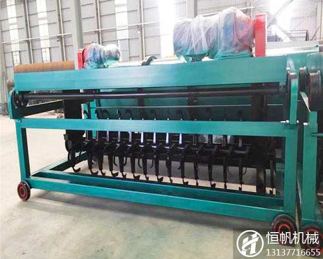 雞糞槽式翻拋機(jī)堆肥發(fā)酵有機(jī)肥技術(shù) !(圖1) 有機(jī)肥槽式翻堆機(jī)